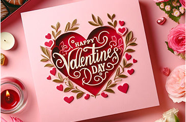 valentine greeting card