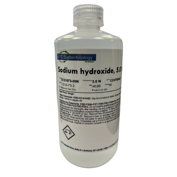 0.5 N, Plastic, Sodium Hydroxide, Aqueous Solution - 6WYL5