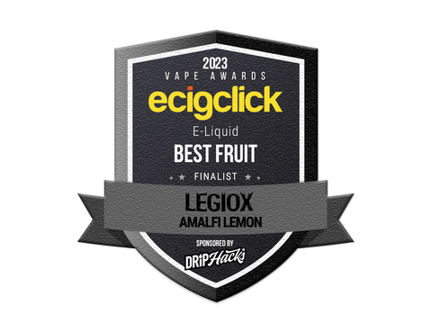 Best Fruit E-Liquid Finalist UK. Amalfi Lemon by LegioX Vape