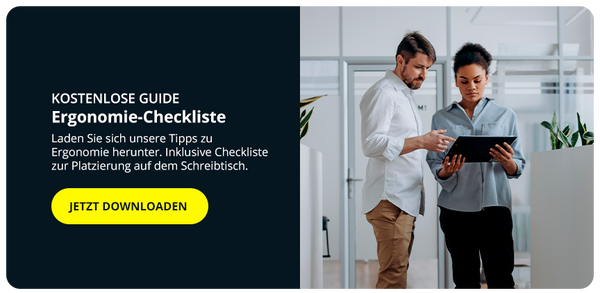 Kostenloser Leitfaden - Ergonomie Checkliste