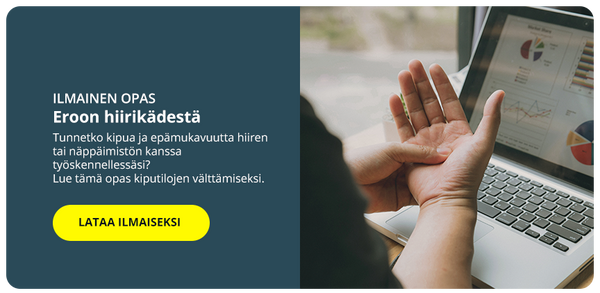 Vinkkejä hiirikäden ennaltaehkäisyyn. Mikä on hiirikäsi? Ja miten voin lievittää sen oireita?