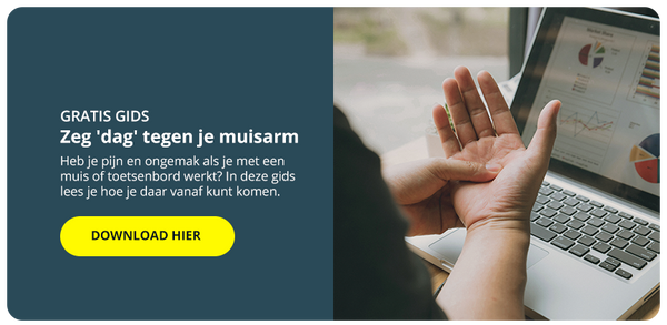 Goed advies met betrekking tot een muisarm. Wat is een muisarm? En hoe behandel ik het?