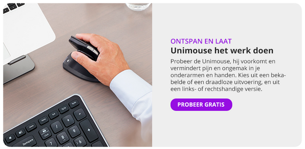 Probeer een ergonomische muis 14 dagen gratis