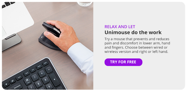 try an ergonomic vertical mouse for free