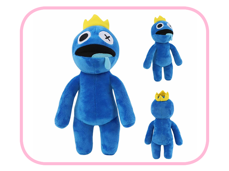 Boneco Amigo Pelúcia Azul Babão