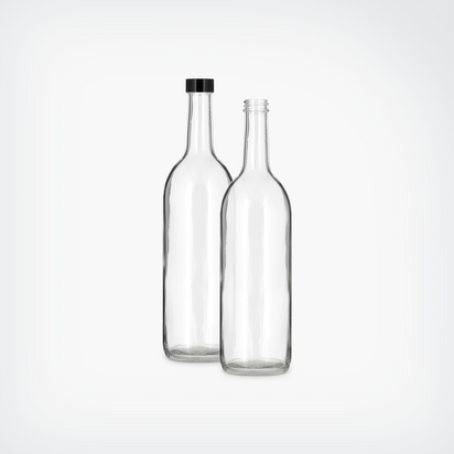 Flask bottle 200 ml - 74463 - Verpackungsglas