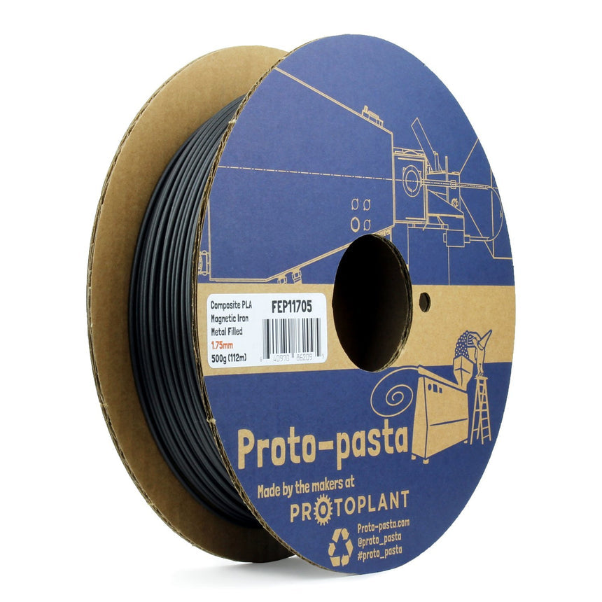 Protopasta Composite Iron PLA 1.75mm 500g spool Large Image