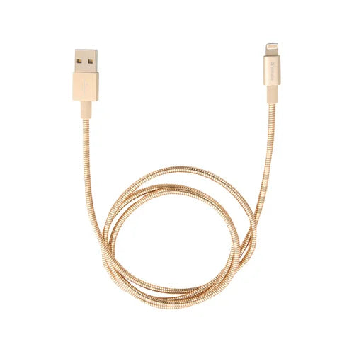 Lightning cable charge 30 cm gold