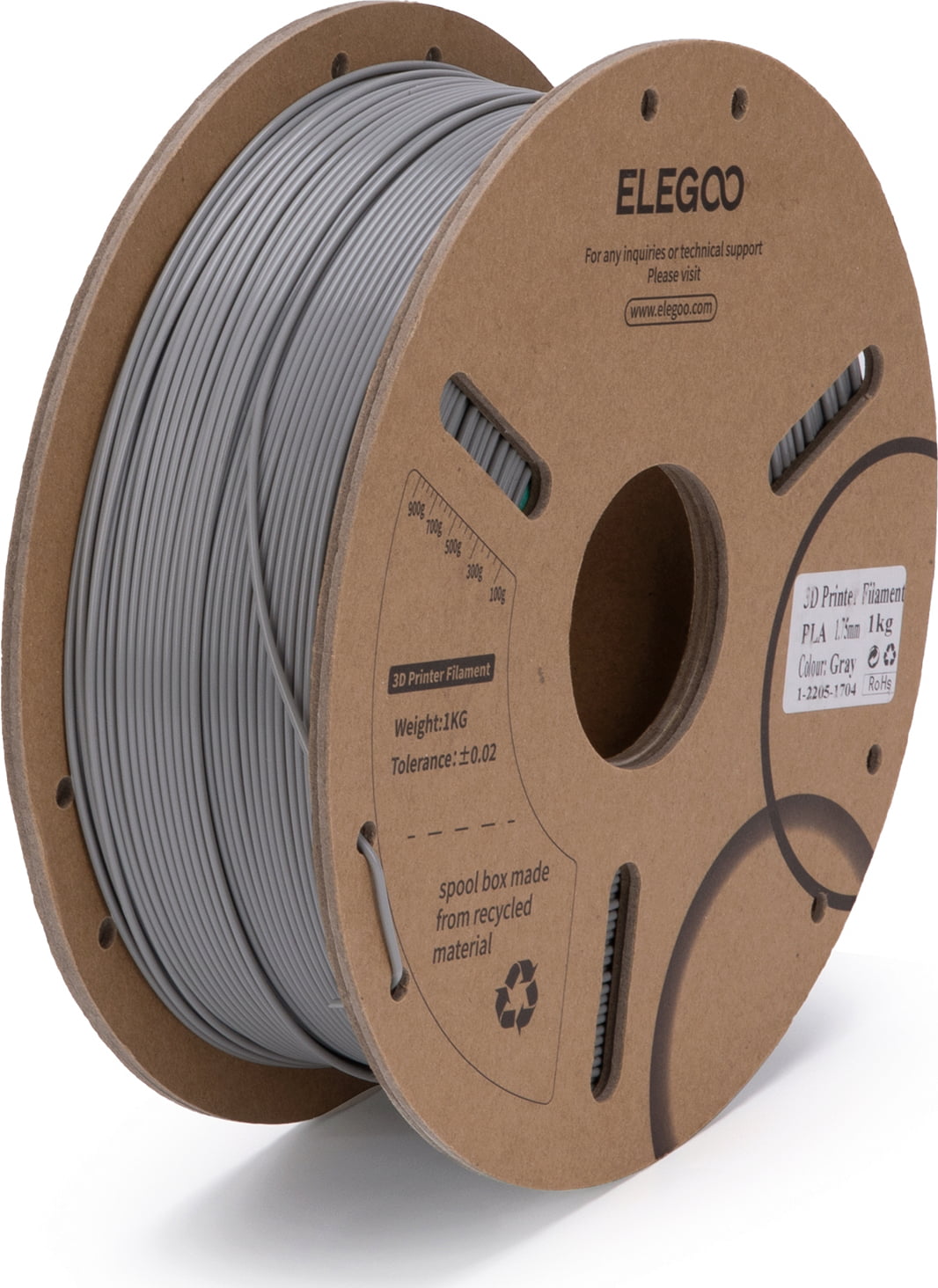 Elegoo PLA Filament - 1.75mm, 1000g Large Image