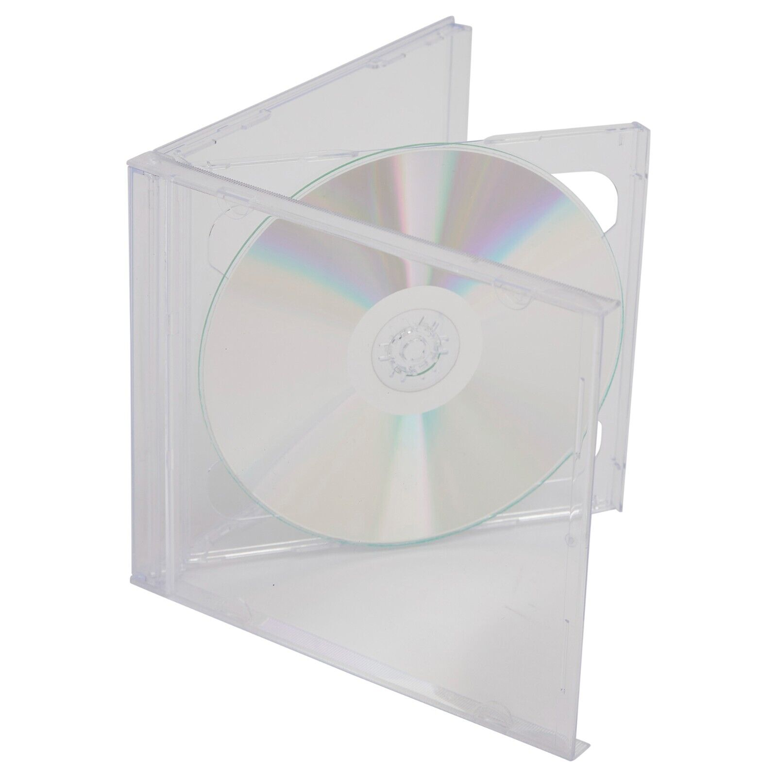 Double Jewel Case w/Assembled Clear Tray (25 Pack) Large Image