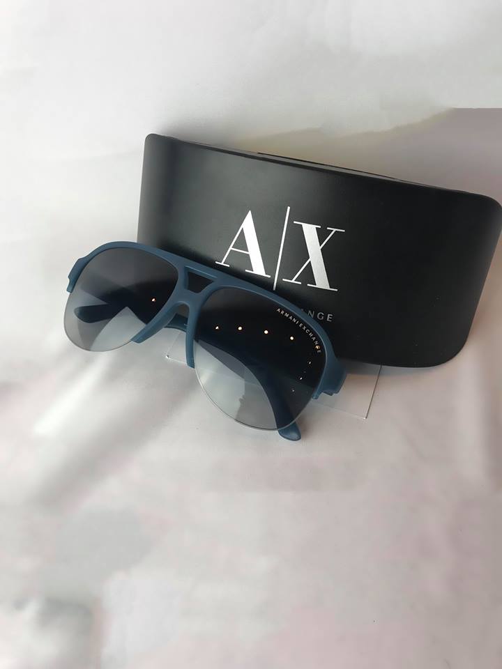 armani exchange transparent glasses