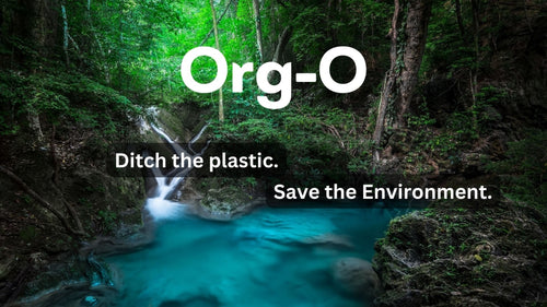 Ditch the plastic. Save the Environment.