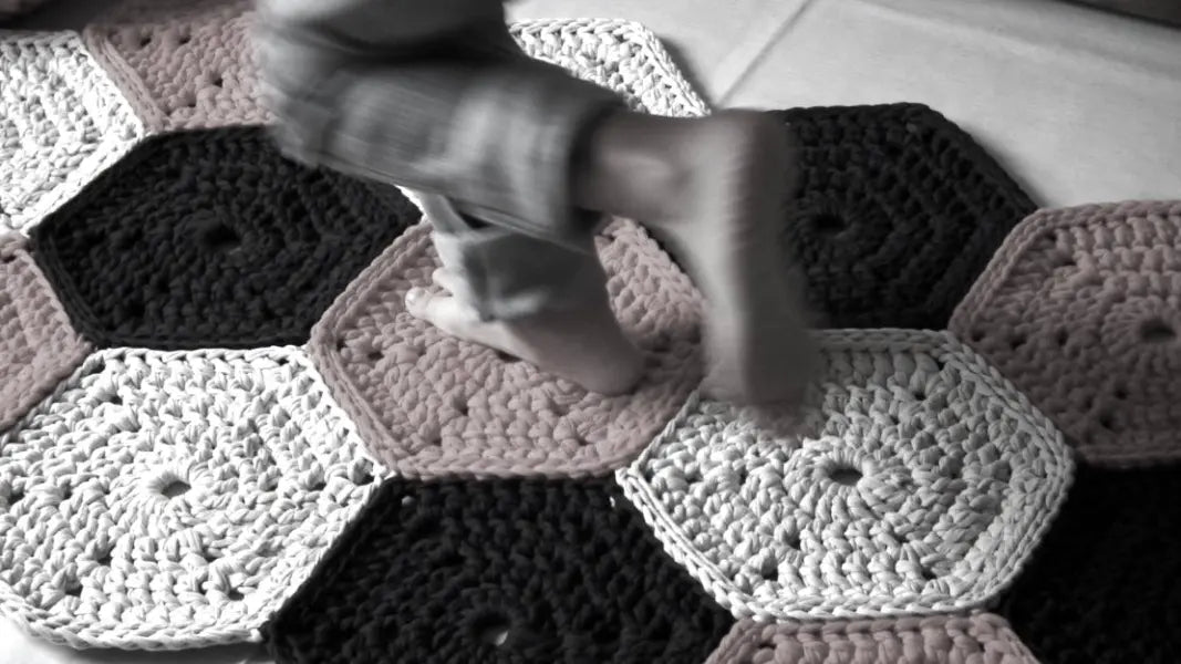 Modern Crochet Rugs by Looping Home