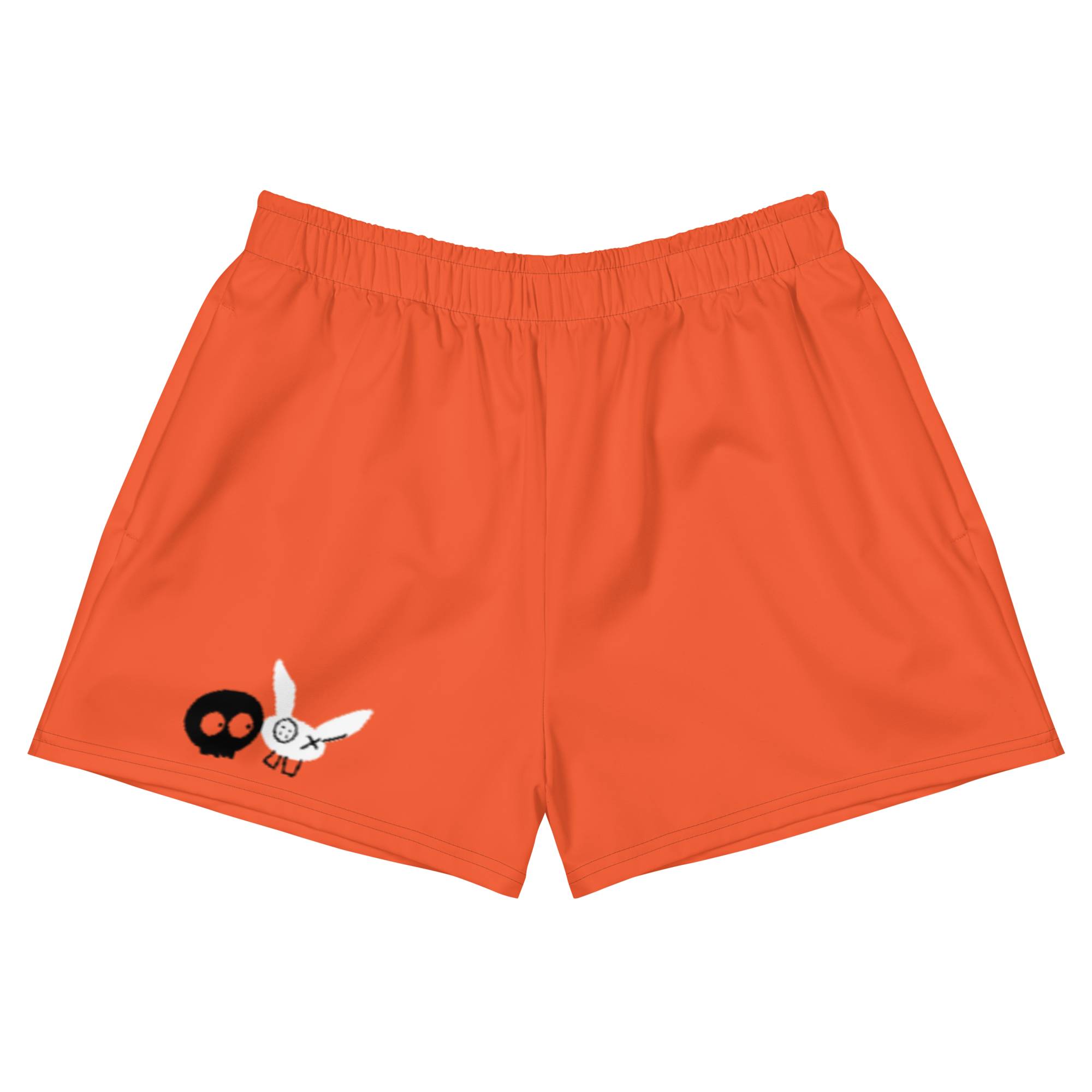 Shawty Orange Camo Seamless Active Wear Sport Shorts Size 12 / L (s)