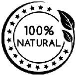 100 natural No chemicals added