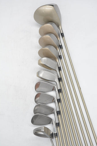 Women's Lefty *Dented* Adams Idea A12Os Mixed Full Set W Flex -0.25" Golf Clubs GolfRoots 