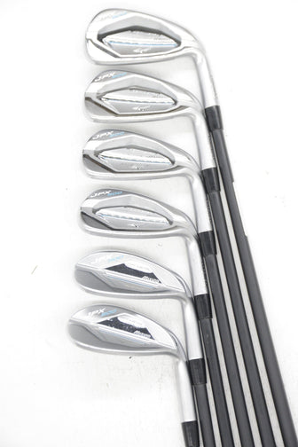 Women's Mizuno JPX 900 Hot Metal 6, 8-SW Iron Set W Flex -0.5" Golf Clubs GolfRoots 