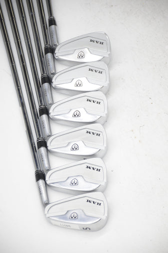 Ram Axial Forged 5-PW Iron Set X Flex Std Length Golf Clubs GolfRoots 