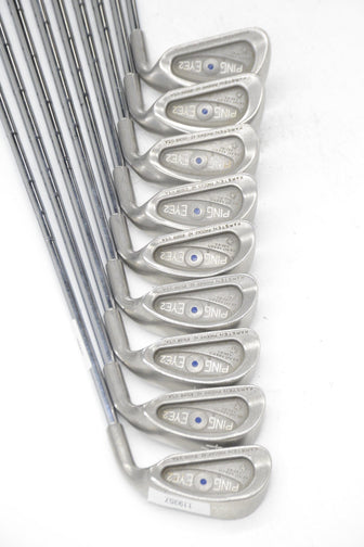 Ping Eye 2 3-PW, SW Iron Set S Flex Std Length Golf Clubs GolfRoots 