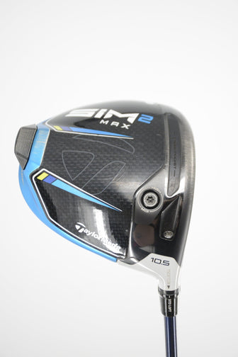 TaylorMade SIM2 Max 10.5 Degree Driver S Flex 45.5" Golf Clubs GolfRoots 