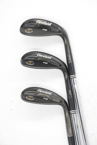 Cleveland CG16 Black Pearl 52, 56, 60 Degree Wedge Set Wedge Flex Golf Clubs GolfRoots 