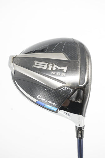 TaylorMade SIM Max 10.5 Degree Driver R Flex 45" Golf Clubs GolfRoots 