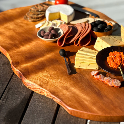 Natural Edge board platter