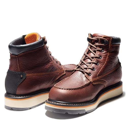 timberland pro men's gridworks moc soft toe waterproof industrial boot