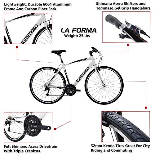 lightweight aluminum hybrid bike