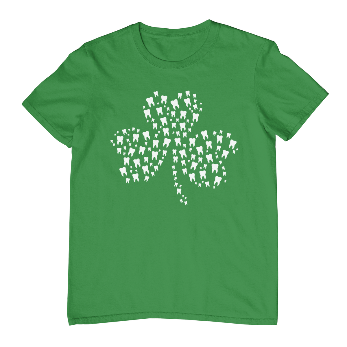 Tooth Pattern Shamrock T-Shirt – Shop With Cre