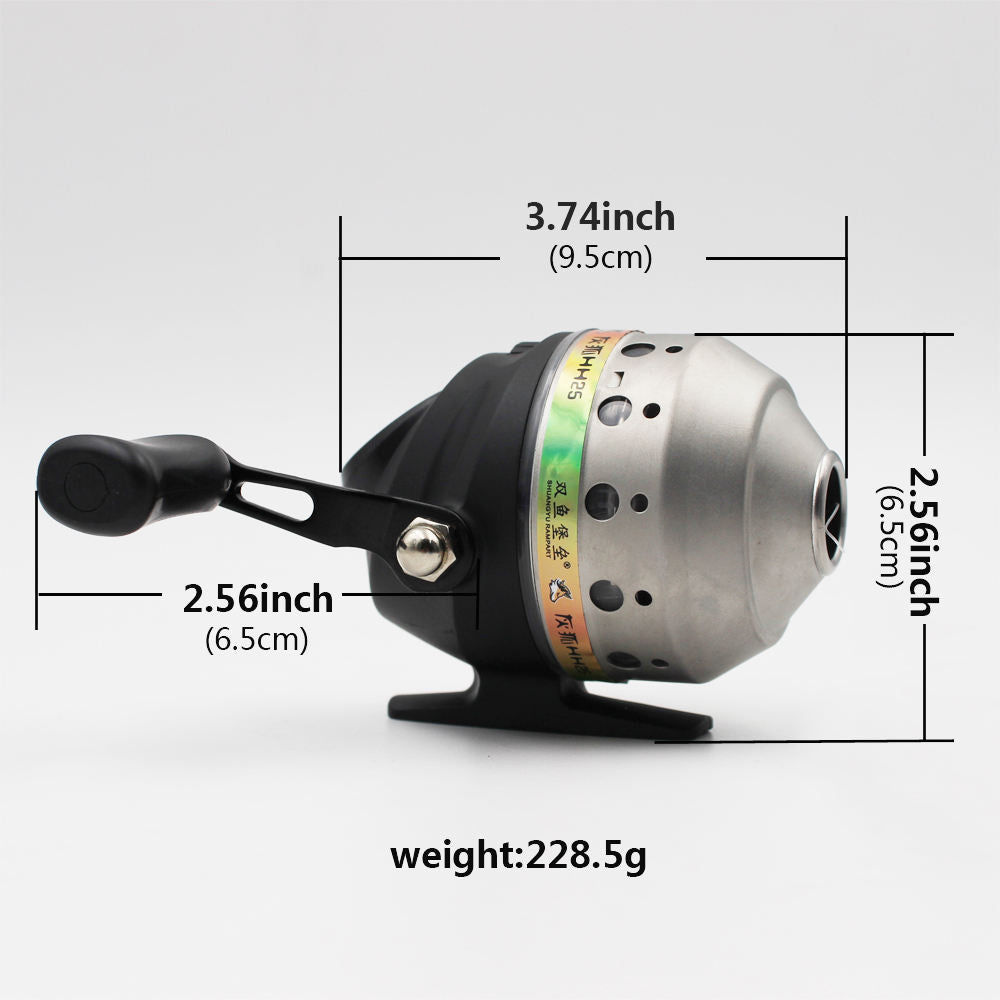 Metal Fishing Reel Hh25 Outdoor Inner Line Closed Road Sub Wheel