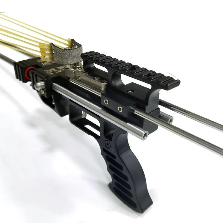 Marksman FALCON GT Slingshot - High Power Telescopic Precision Full Metal  Fishing Crossbow with Laser for Target Shooting And Fishing