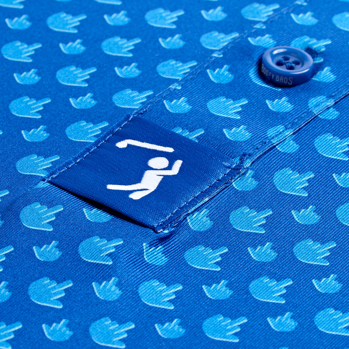 Birdie Finger - Blue Jay - Polo