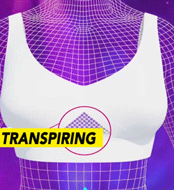 BOPBISGA Ultra Breeze Lift Air Bra, Breathable Cool Lift up Air Bra -  Seamless Wireless Cooling Comfort Breathable Bra (S,Bean Paste) :  : Clothing, Shoes & Accessories