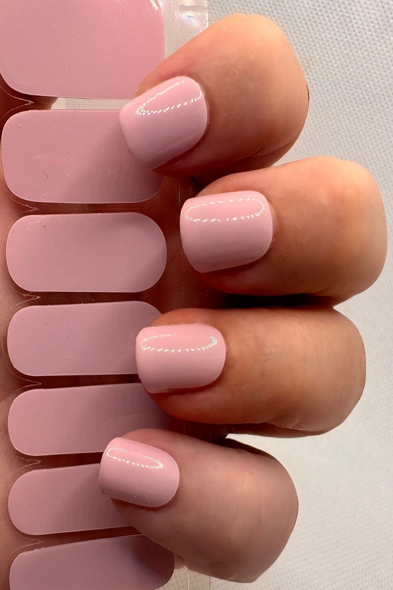 Short baby pink gel mani | Pink gel nails, Baby pink nails, Baby pink nails  acrylic
