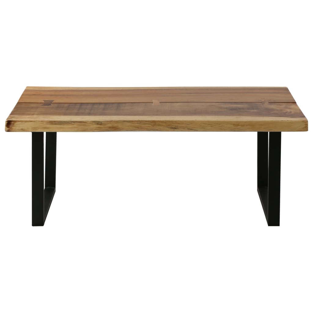 Coffee Table Solid Suar Wood 102x56x41 Cm