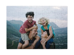 Custom Photo Puzzle Gift for Dad