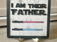 Personalized Star Wars Sign for Dad
