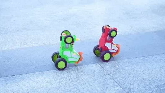 Carro de Brinquedo com Controle Remoto - Crazy Car