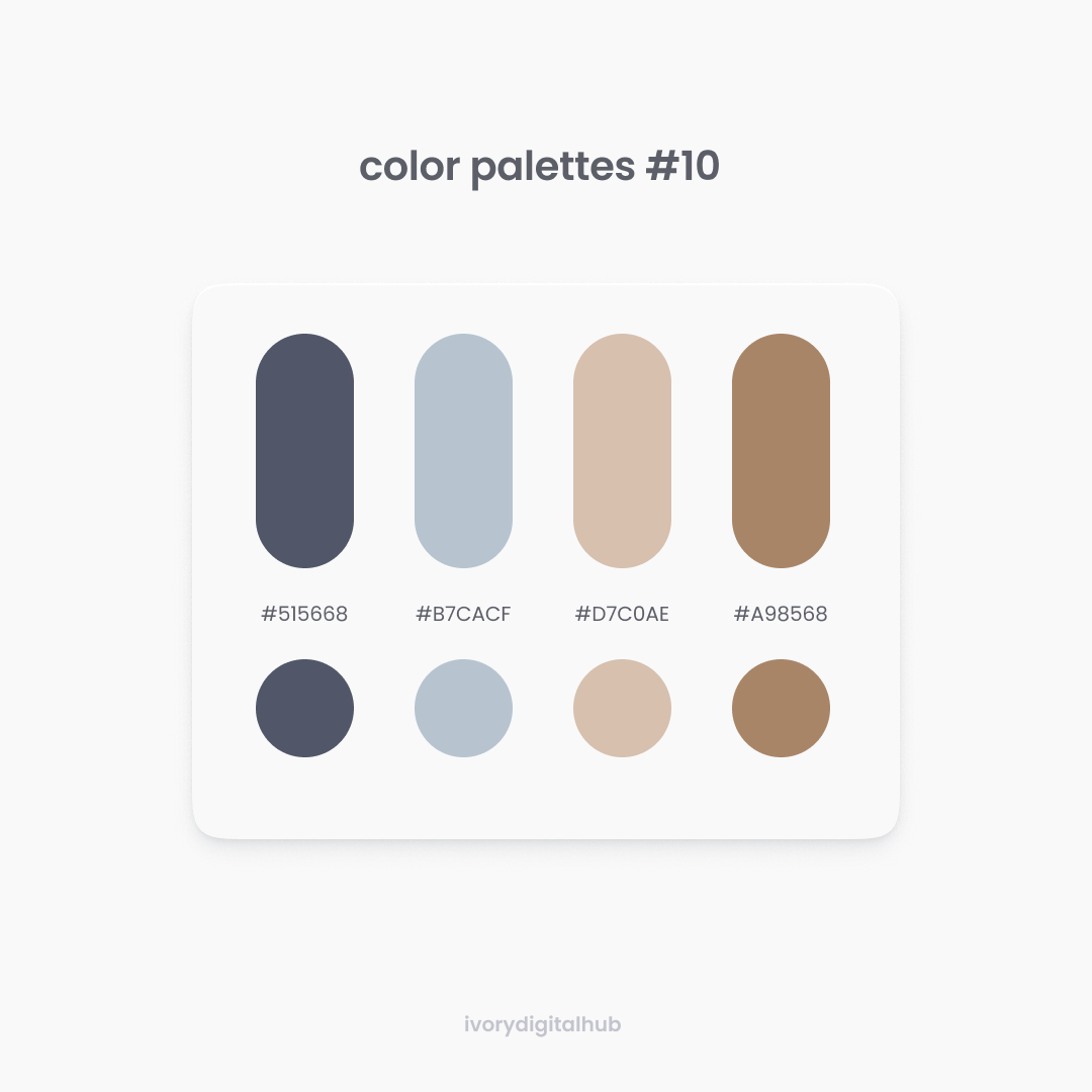 Color palettes