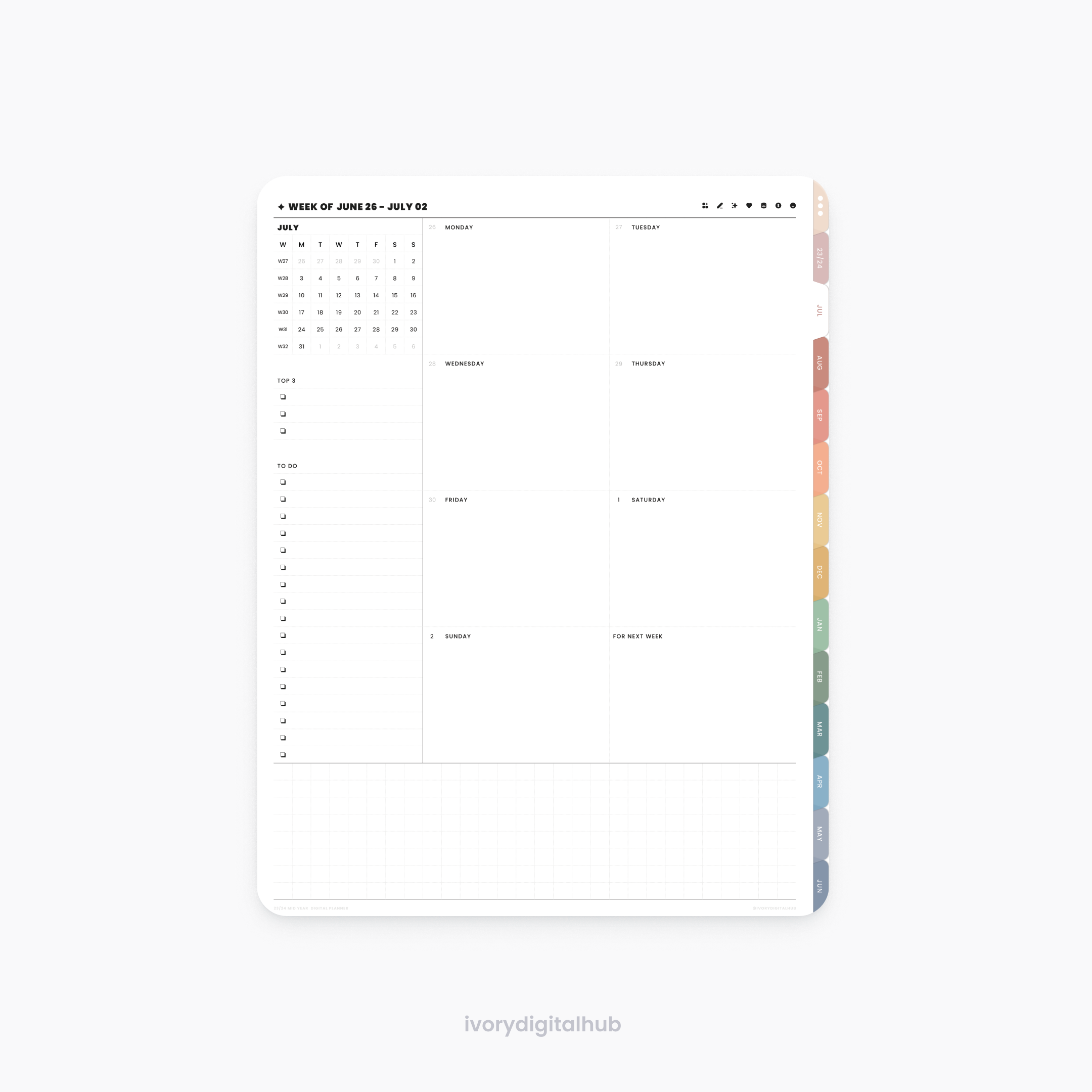 2023 2024 digital planner