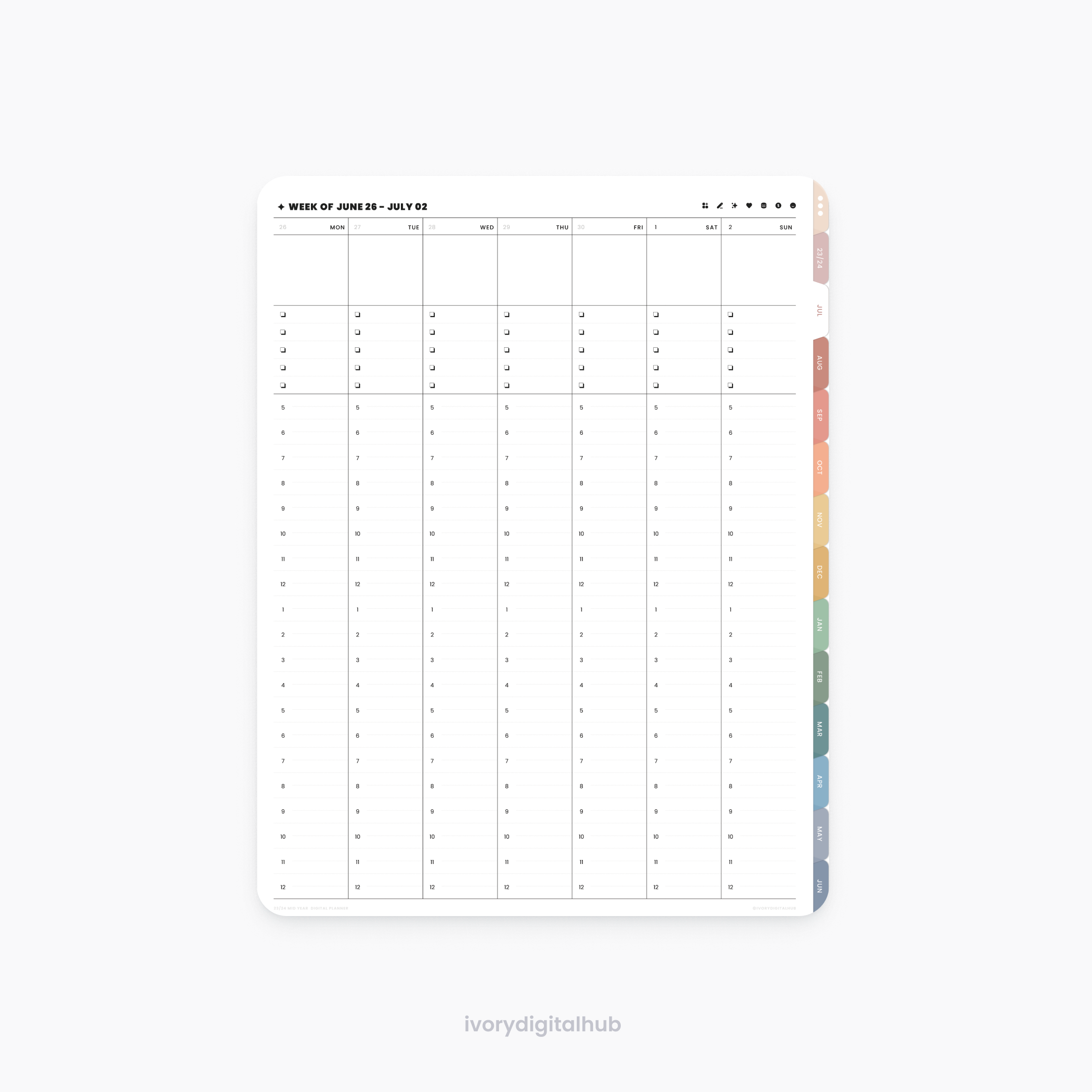 2023 2024 digital planner