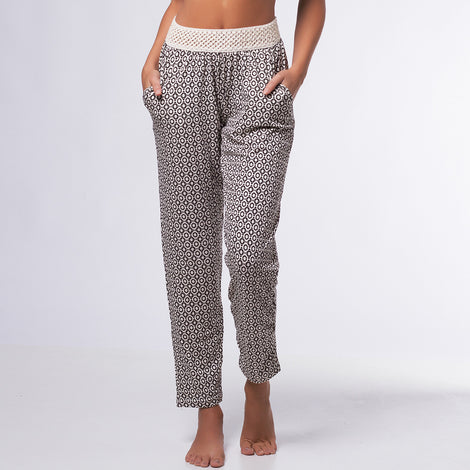 calça hippie feminina