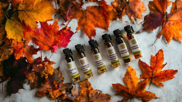Autumn Essential Oil Set - 6 pack - Fall Themed Essential Oil