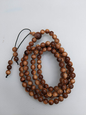 The Beauty of the Death Wild Aged Sandalwood beads - Grandawood