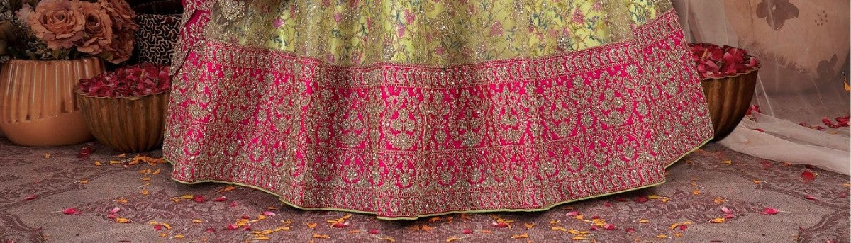 Weaving Type Casual Wear , Party Wear Designer Lehnga at Rs 1450 in  Bengaluru