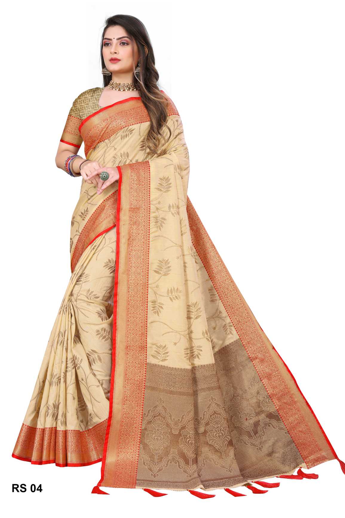 Buy Orange Sarees for Women by MF Online | Ajio.com