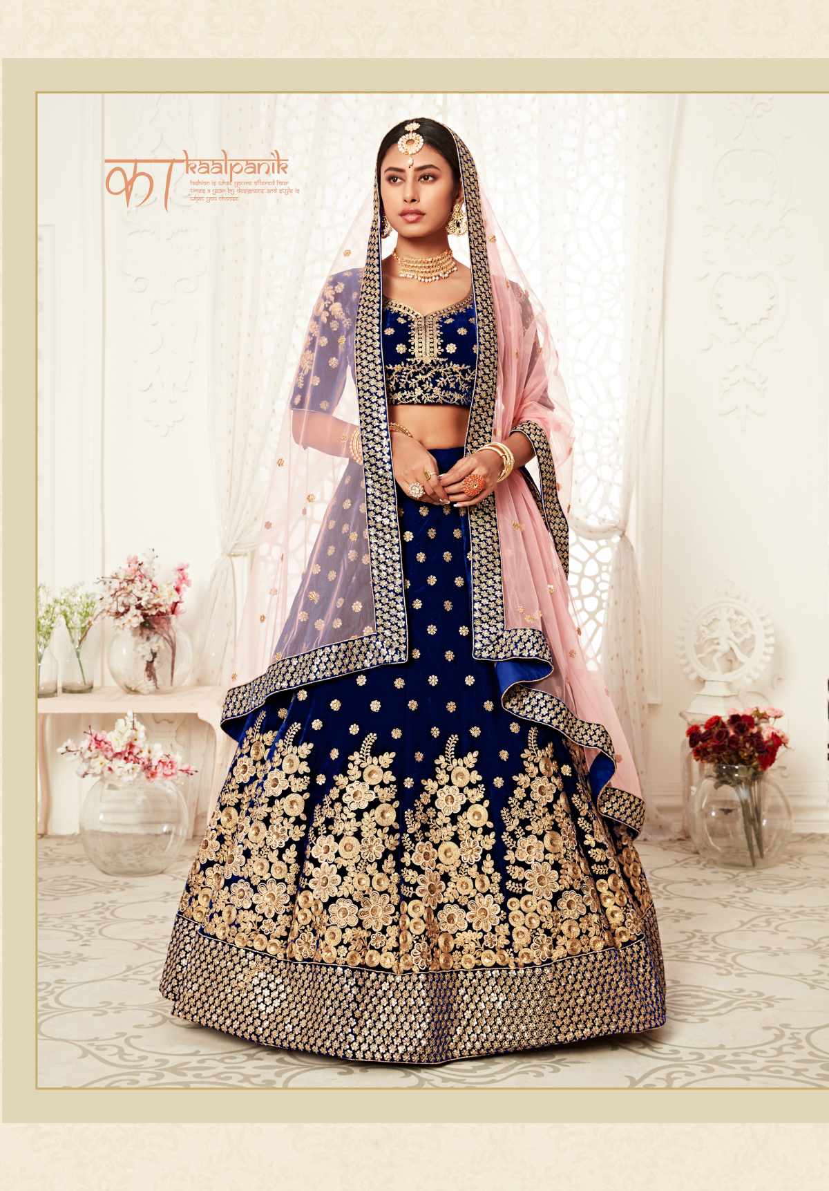 50 Lehenga with Jacket | Cape lehenga - Fusion Ethnic Wear