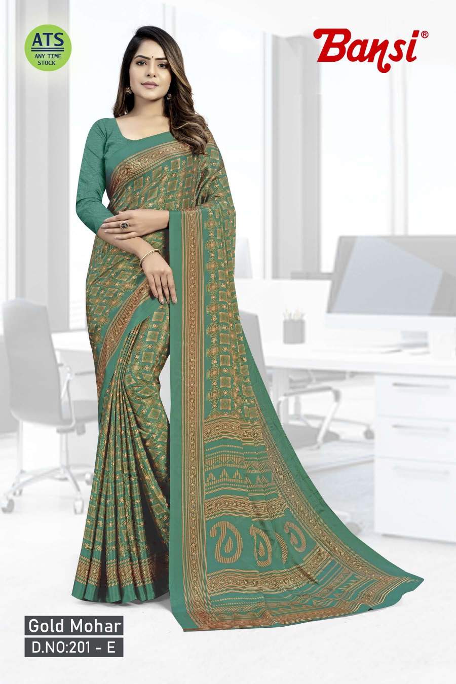 GAURANGI VOL 1 BY MANSAROVER FASHION CHIFFON WITH DIGITAL PRINT FANCY  BORDER SYNTHETIC SAREE EXPORTER - Reewaz International | Wholesaler &  Exporter of indian ethnic wear catalogs.