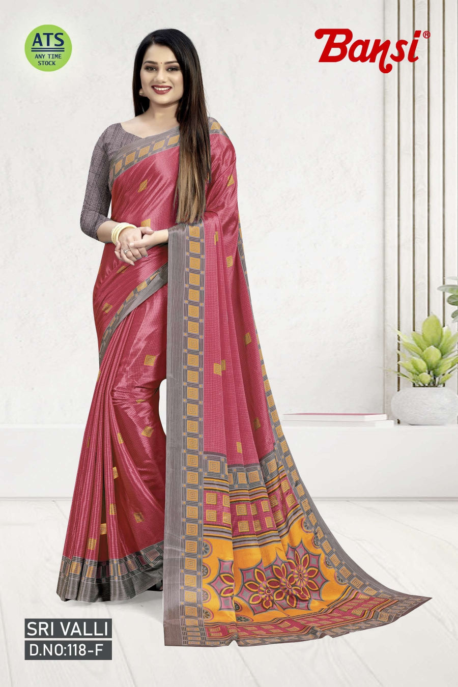 KATERINA BY ASLIWHOLESALE MATT CREPE PRINTED EXCLUSIVE UNIFORM SAREES